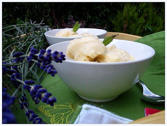 Sorbet melonowy bez maszyny z bazylią i cytryną