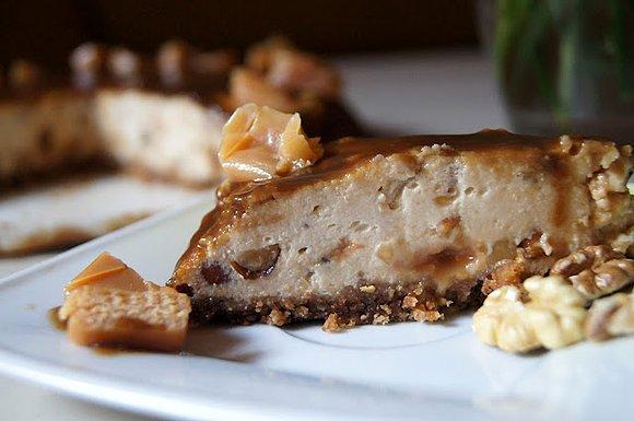 Sernik butterscotch na osłodę