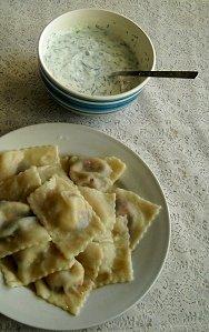 Ravioli z botwinką