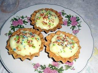 Babeczki z budyniem i mlekiem