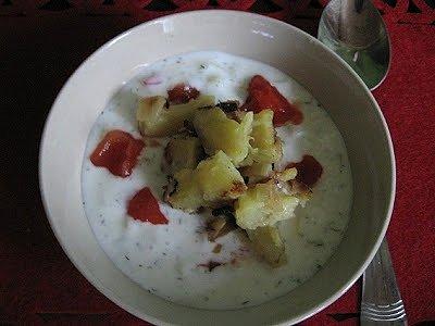 Chłodnik z tołkanicą