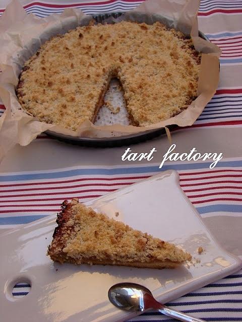 Tarta z rabarbarem i kruszonką