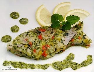 Rybka lubi pływać w ziołowym pesto - przepisy z rybami i ziołami