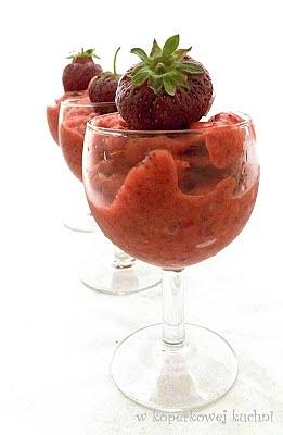 Lody truskawkowo-bananowe z nutką wanilii