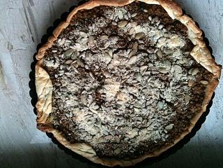 Tarta z kaszą gryczaną i warzywami