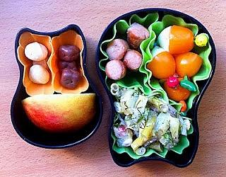Bento nr 10 z warzywami i sałatkami dla osób nie lubiących oliwek