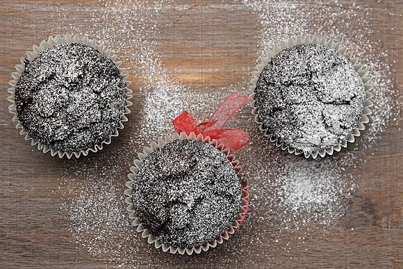 Muffiny buraczkowo-czekoladowe