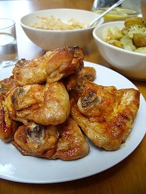 Skrzydełka słodko-pikantne