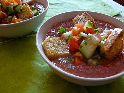 Gazpacho - hiszpańska zupa na zimno z surowych warzyw