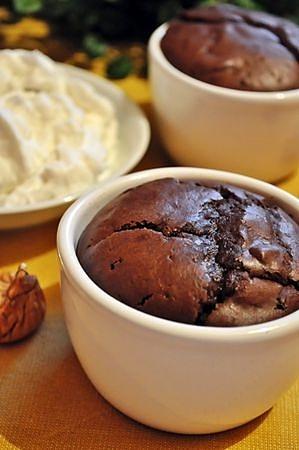 Pudding czekoladowy z figami