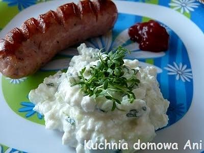 Twarożek czosnkowy do dań z grilla