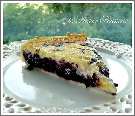 Zapiekana tarta z jagodami i mascarpone