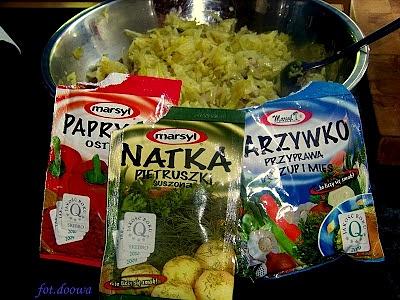 Kapuściane kotlety z przyprawami i ziołami