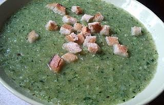 Zupa krem z cukinii z oregano