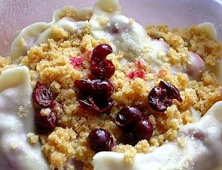 Pierogi z wiśniami