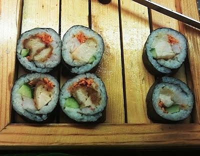 Sushi z kurczakiem - pyszna przekąska do domu