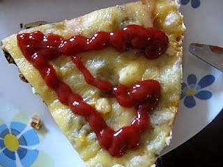 Pizza ze szpinakiem
