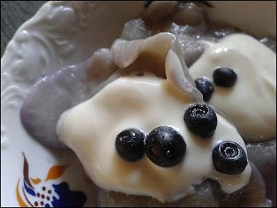 Pierogi z jagodami