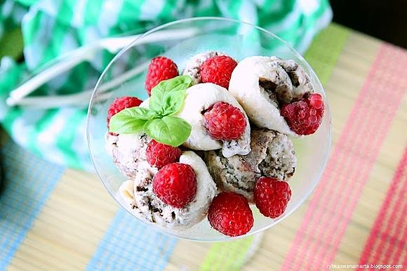 Lody miętowo-czekoladowe