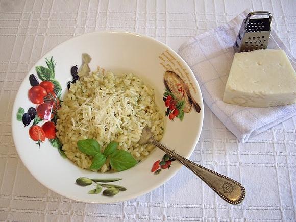 Risotto z Bazylią