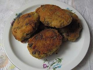 Kotlety ryżowo-pieczarkowe