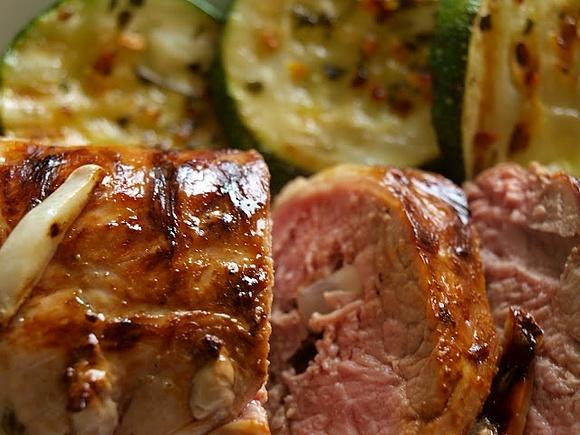 Grillowana polędwiczka niczym czosnkowy jeż
