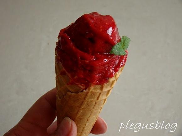Sorbet malinowy