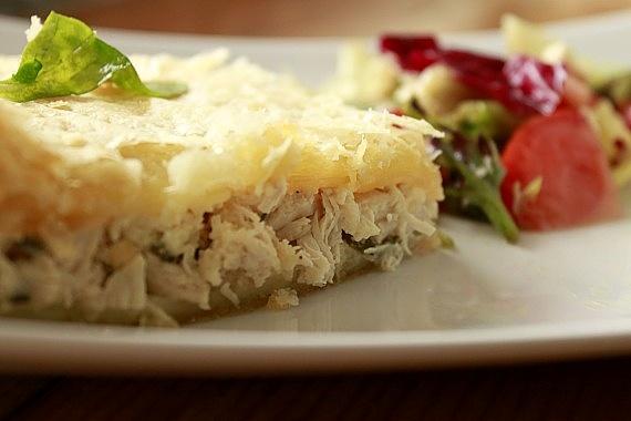 Grecki placek mięsny Kotopita