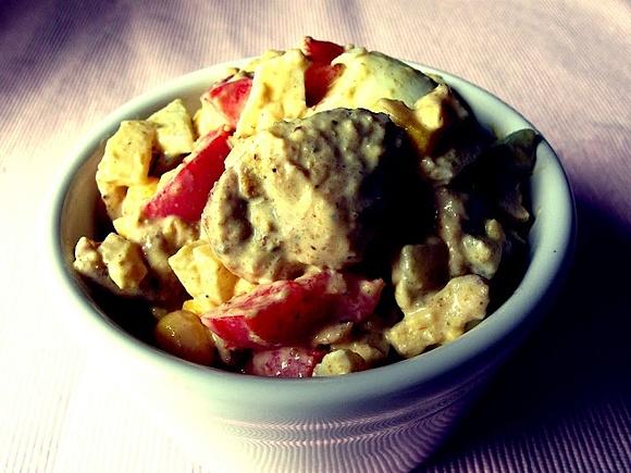Sałatka z lekką nutą Curry