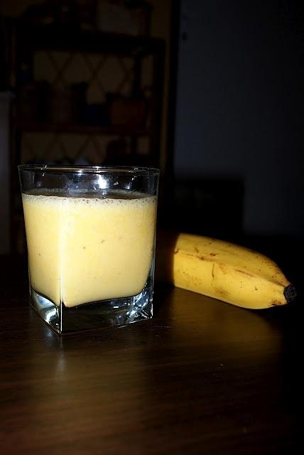 Granita pomarańczowo-bananowa