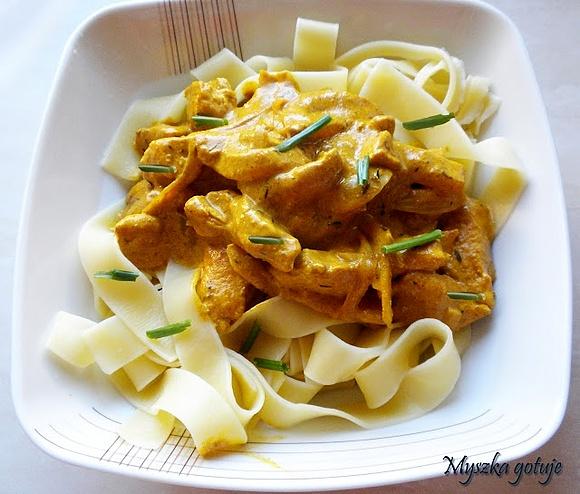 Moje szybkie curry z kurczaka