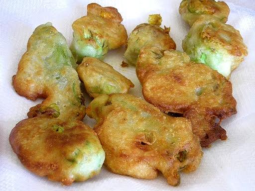 Fiori di zucca w cieście