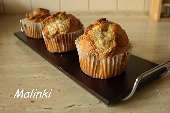 Muffinki z chałwą sezamową