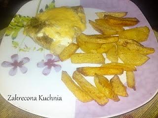 Ryba zapiekana z pieczarkami