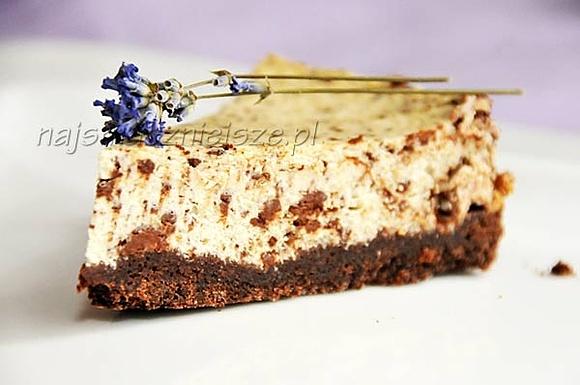 Sernik stracciatella