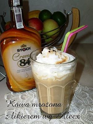 Kawa mrożona z likierem według Aleex