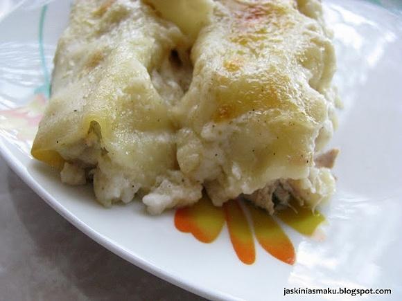 Cannelloni z tuńczykiem i ricottą