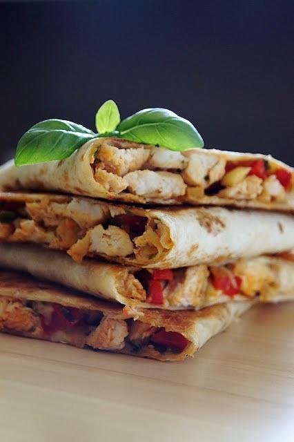 Quesadillas z kurczakiem