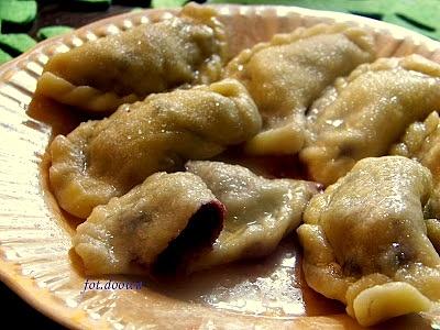 Pierogi z jagodami