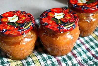 Dżem z papierówek i fasoloburger