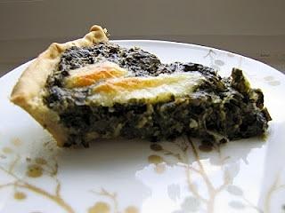 Tarta z lebiodą - danie z chwastów