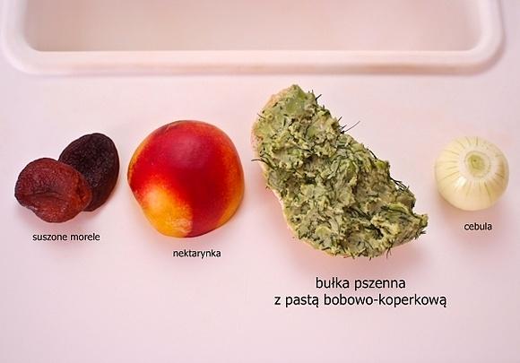 Pasta z bobu i kopru