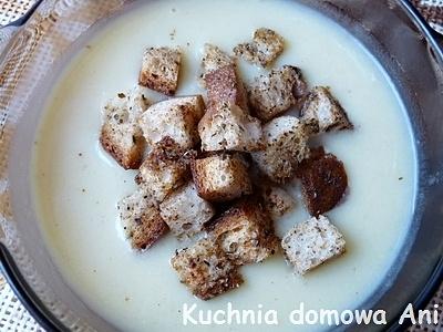 Zupa krem z cukinii i ziemniaków