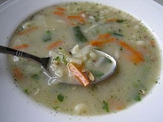 Zupa pieczarkowa z makaronem