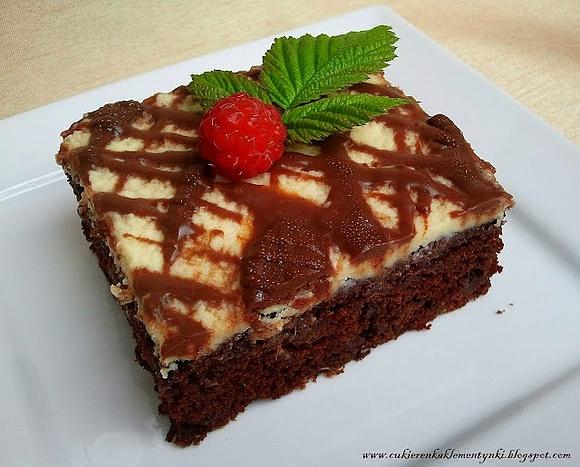 Ciasto czekoladowe z cukinią i mascarpone