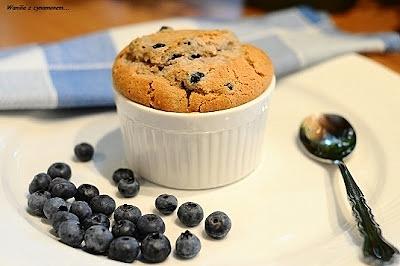 Jogurtowe muffiny z borówką