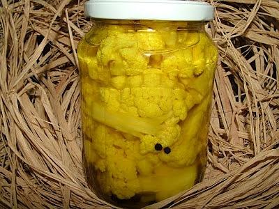 Kalafior z kurkumą