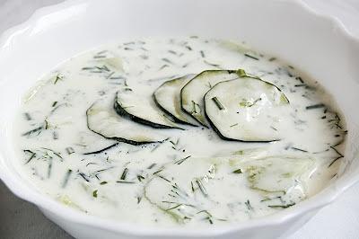 Sałatka ogórkowo-cukiniowa