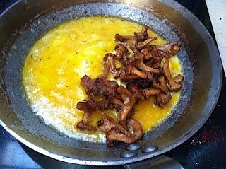 Omlet z kurkami