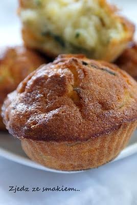 Cytrynowe muffiny z cukinią